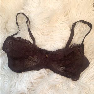 Chocolate Brown Sexy Unlined Bra